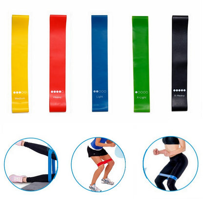 Five-Piece Yoga Tension Belt for Body Shaping