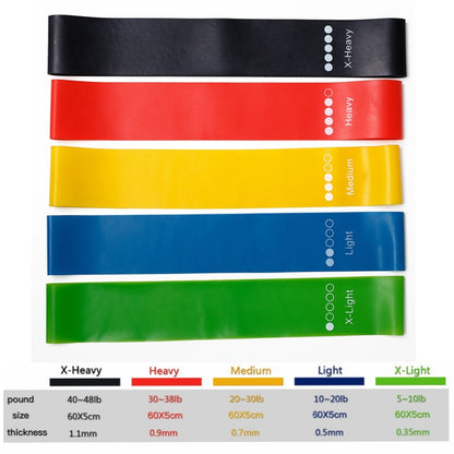 Five-Piece Yoga Tension Belt for Body Shaping